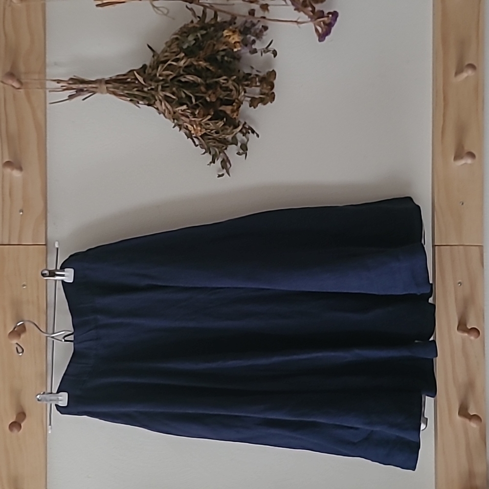 Son de Flor classic skirt in navy